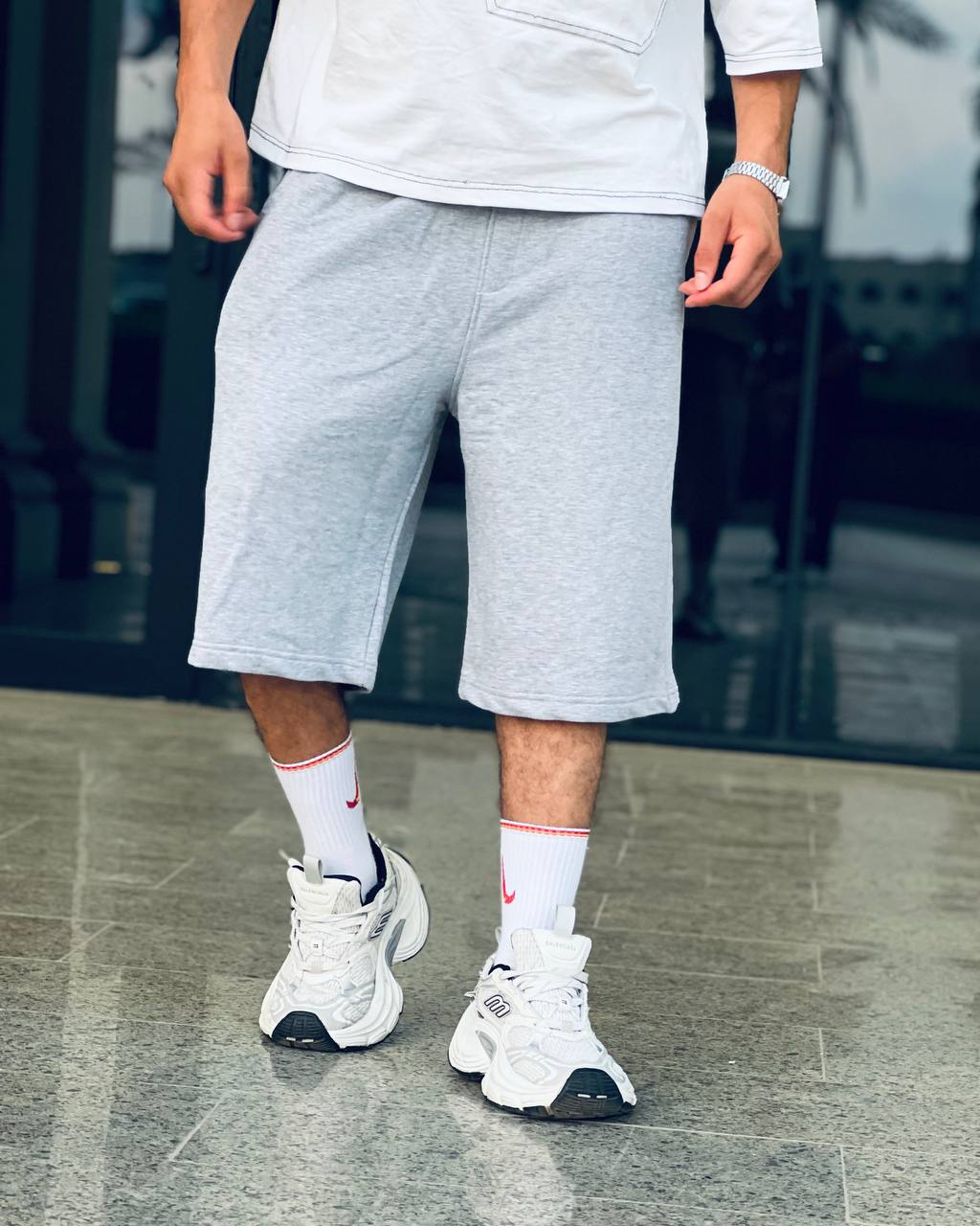 grey edge shorts