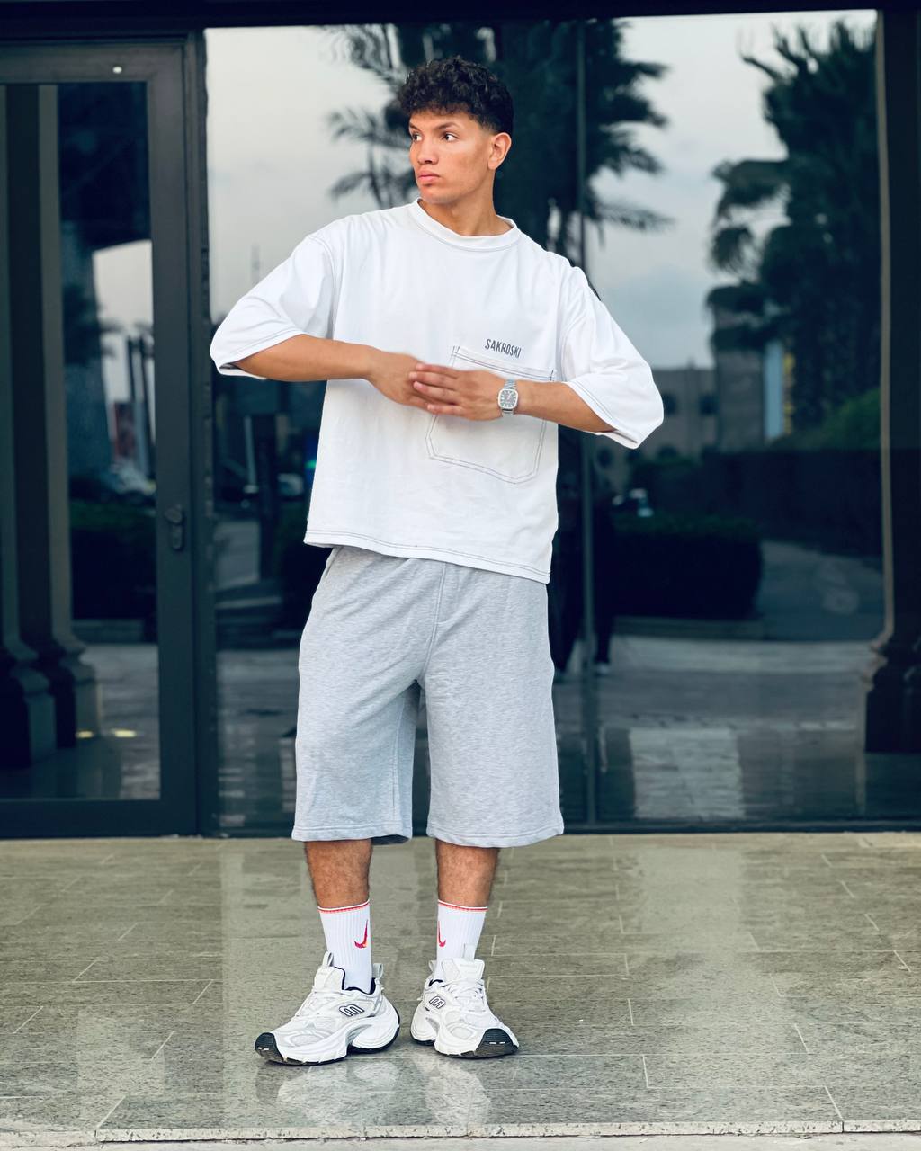 grey edge shorts