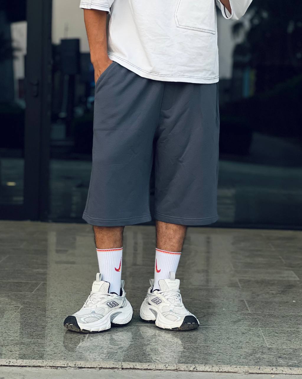 iron edge shorts