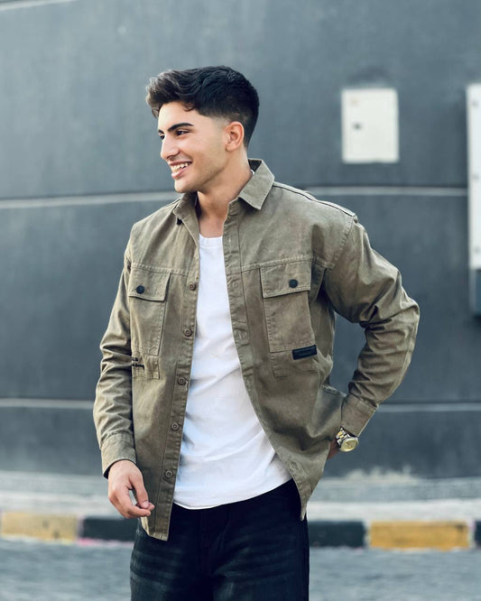Olive Utility Shirt