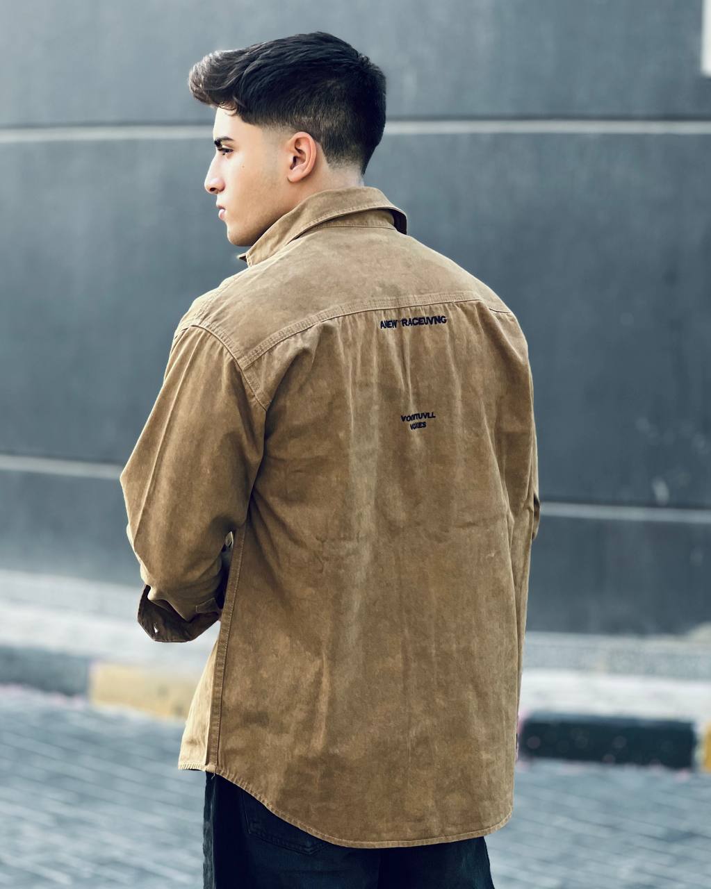Camel Utility Shirt