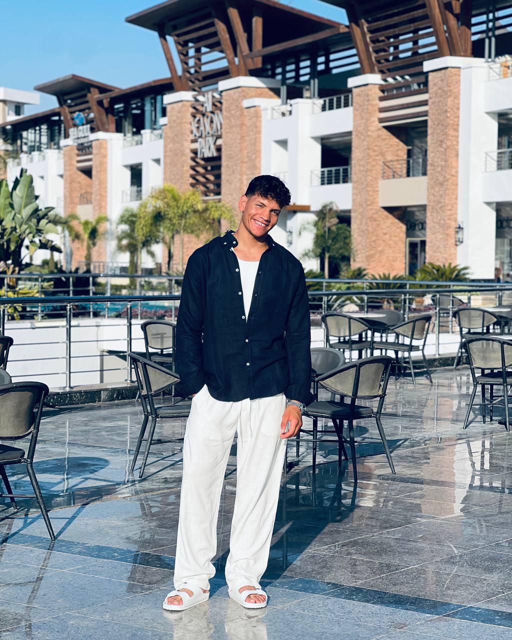 White Linen Pants
