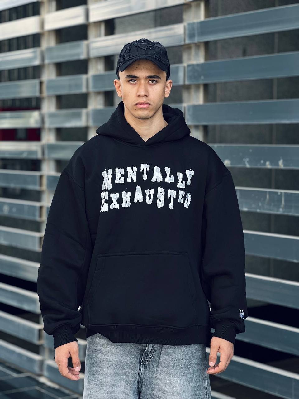 Black Oversized Hoodie