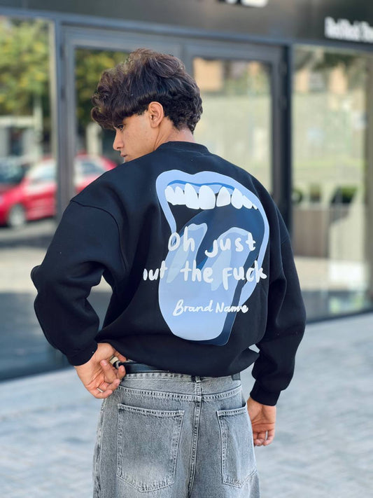 Black  Crewneck