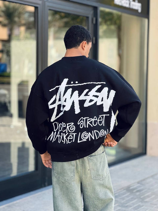 Black crewneck