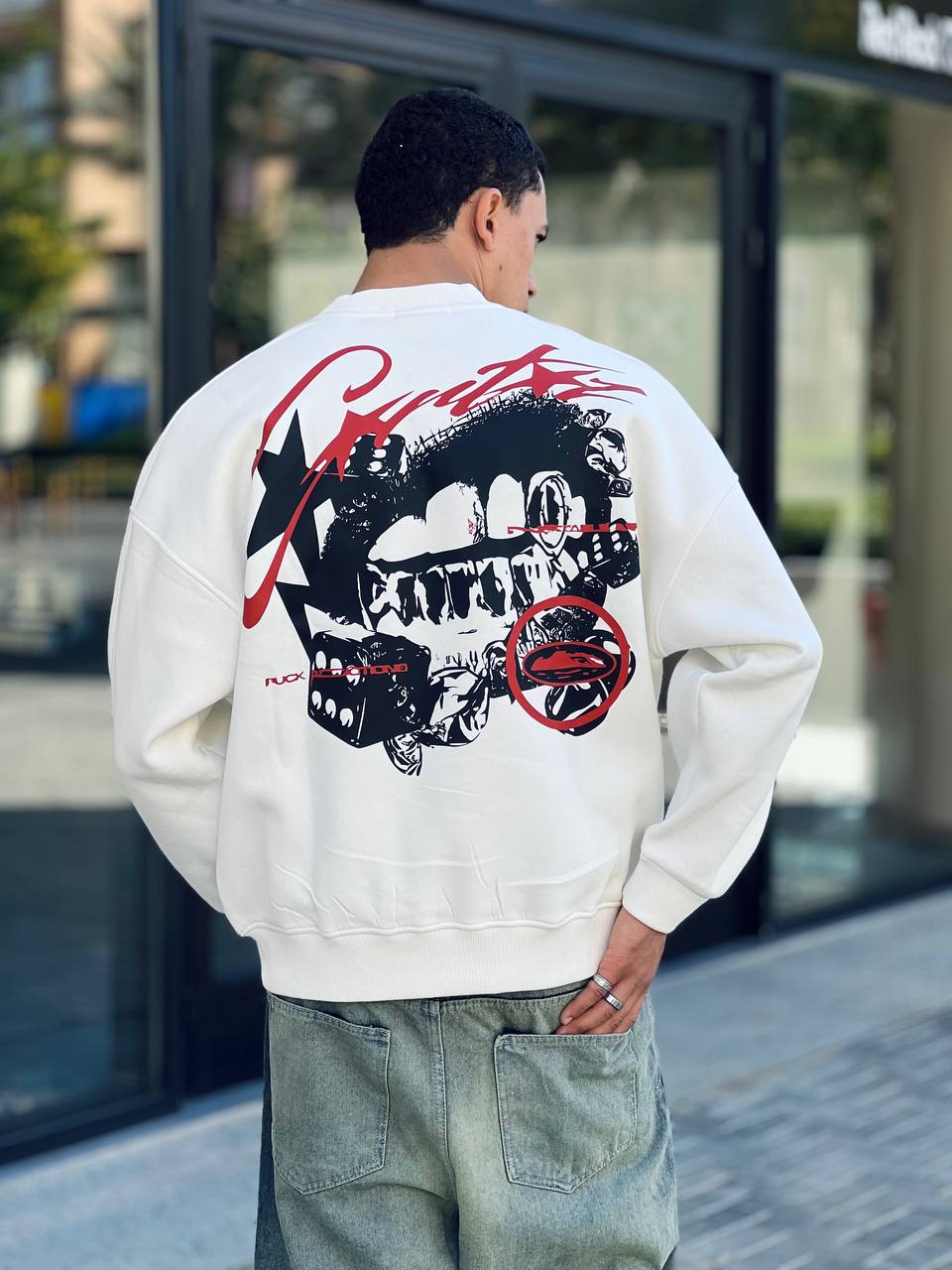 White Crewneck