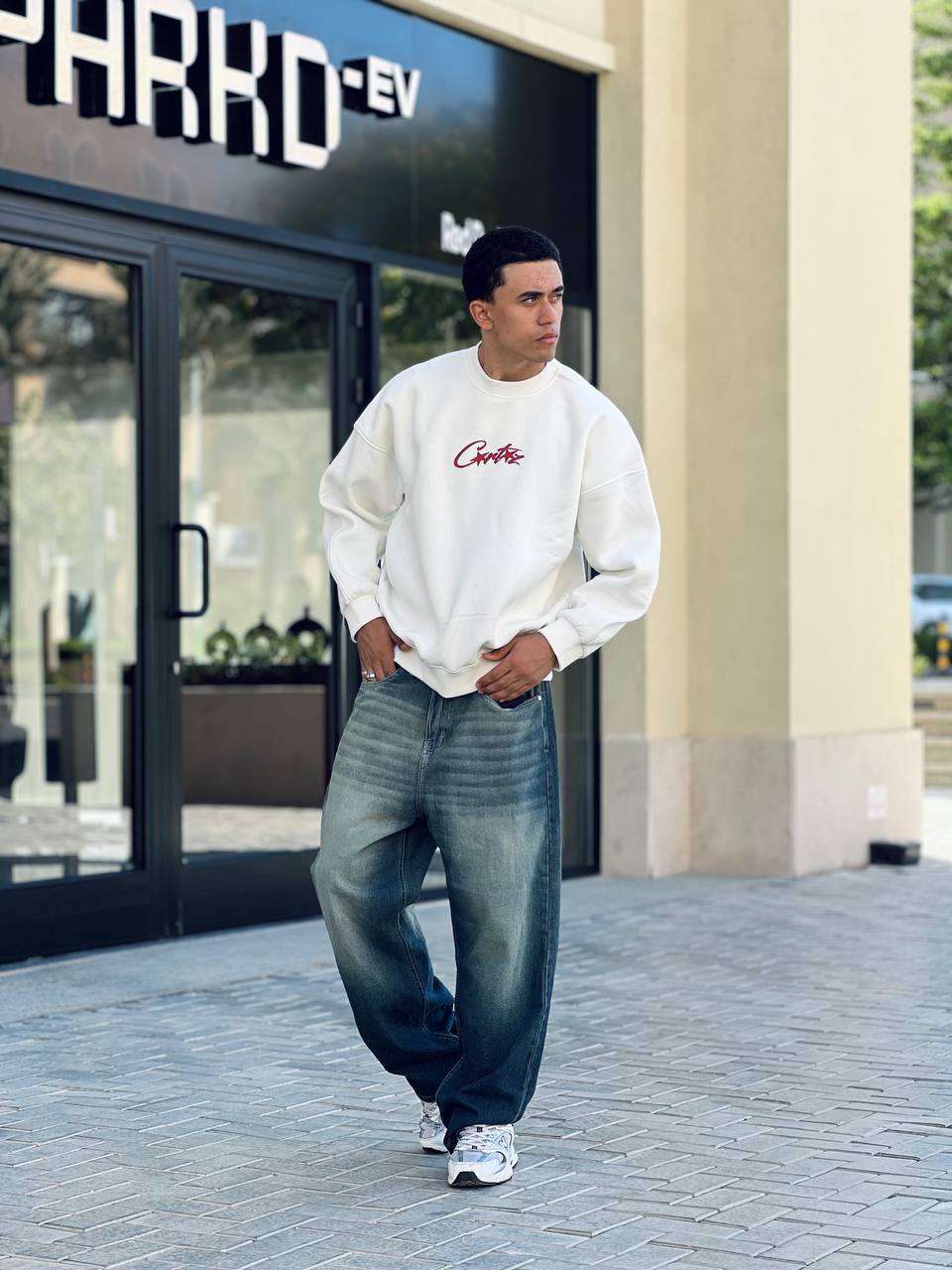 White Crewneck