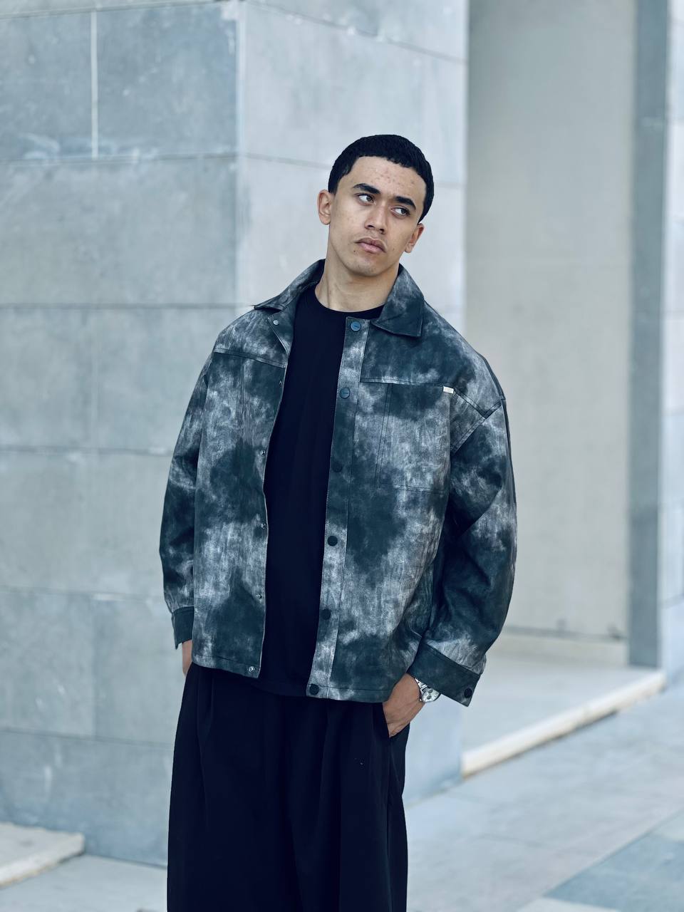 Gray Blure Jacket