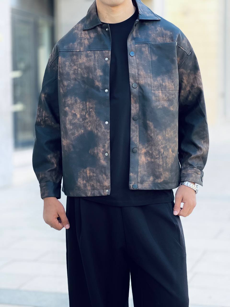 Brown Blure Jacket