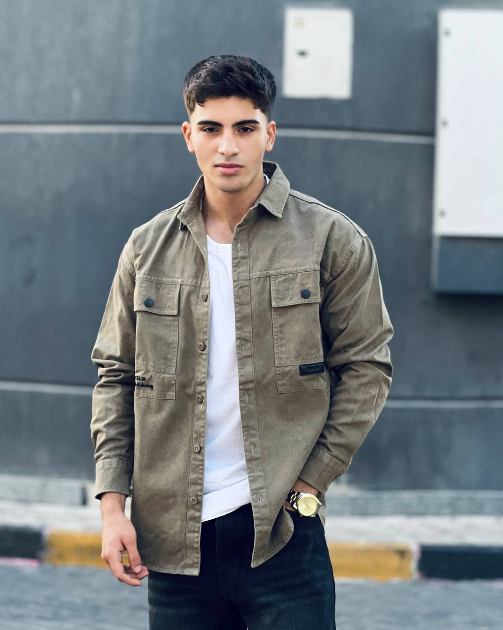 Olive Utility Shirt