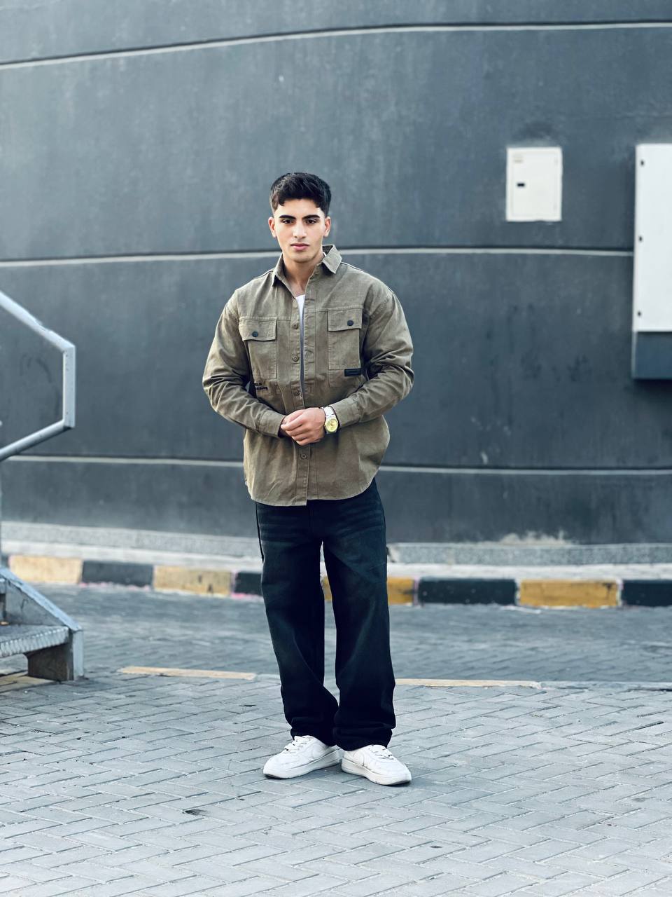 Olive Utility Shirt