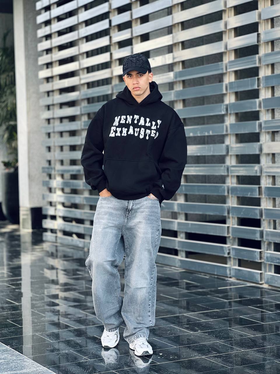 Black Oversized Hoodie