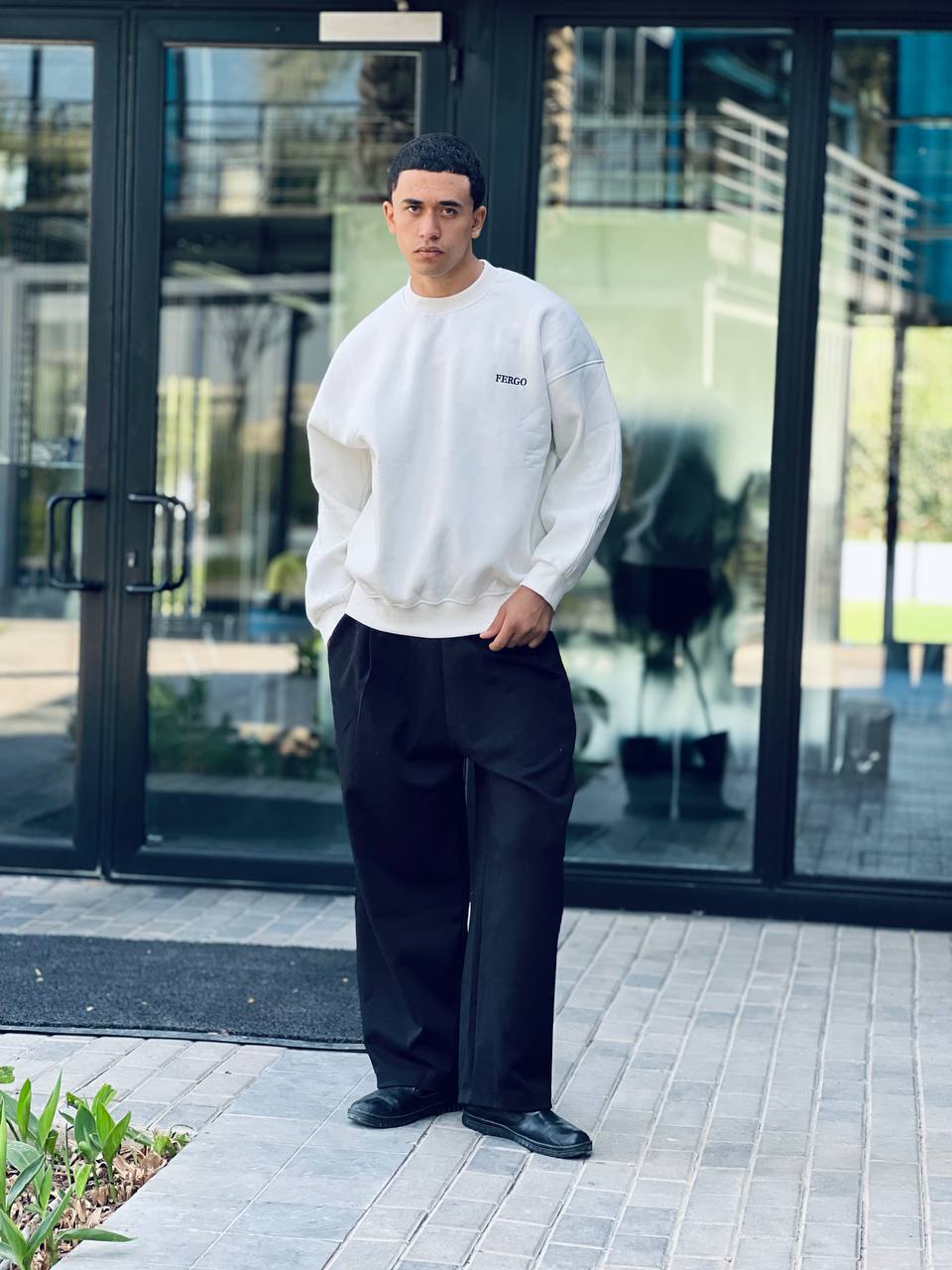 White Crewneck