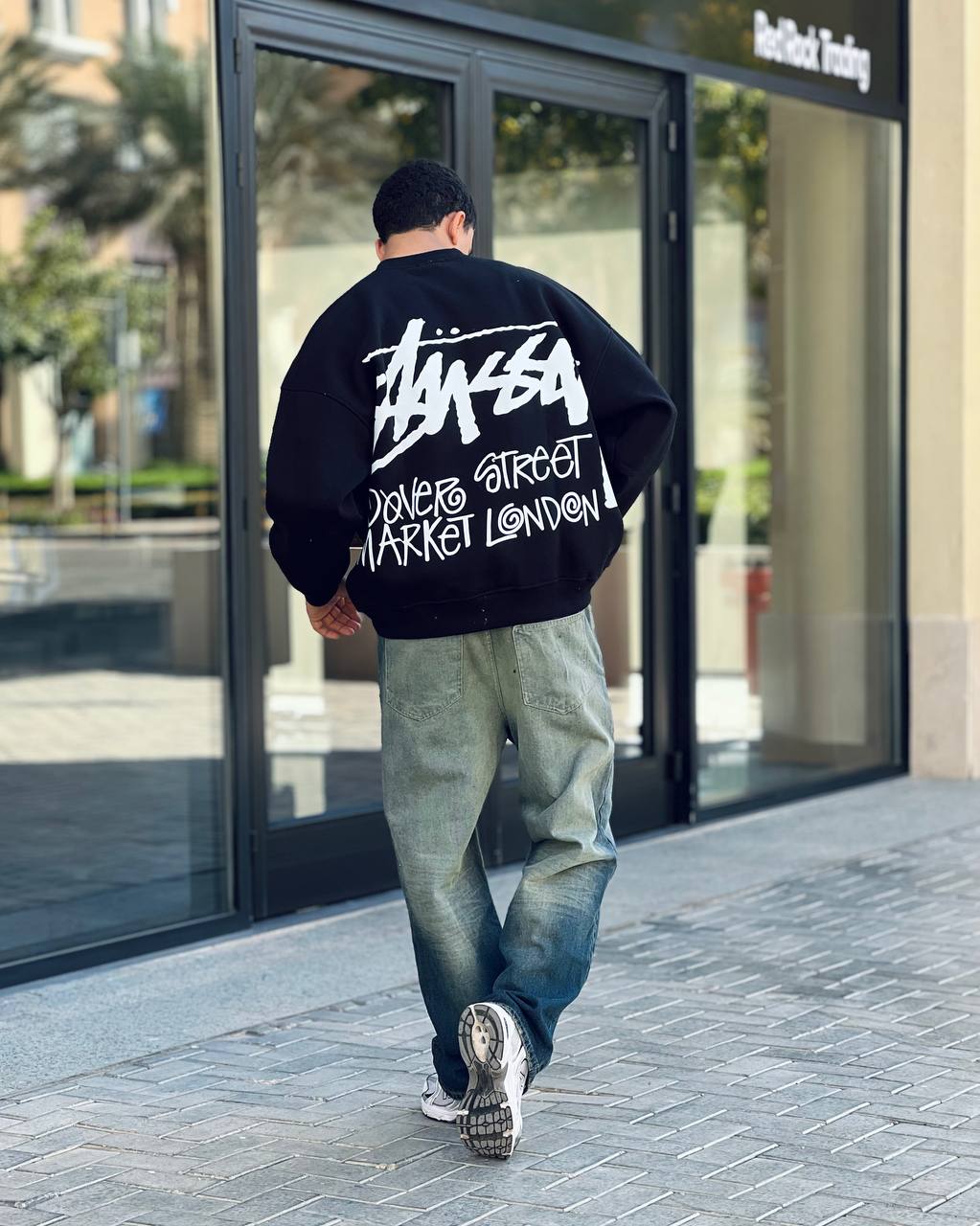 Black crewneck