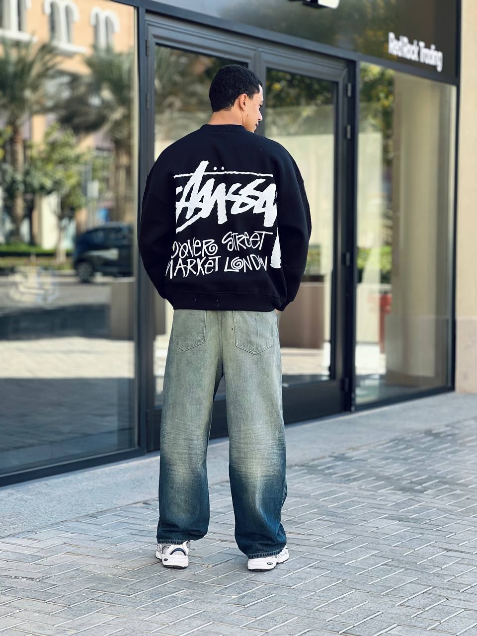 Black crewneck